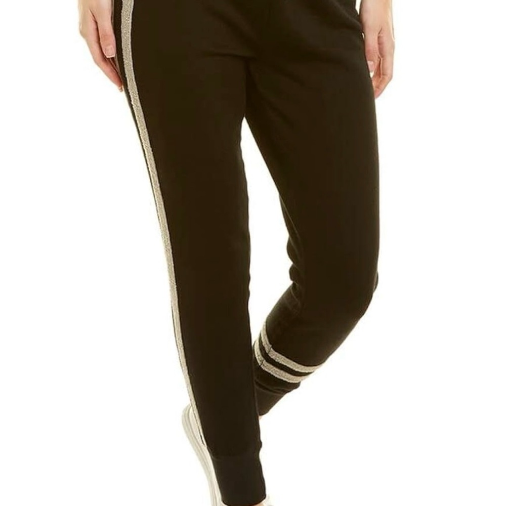 n:PHILANTHROPY Matador Black Joggers with Gold Stripes NWT - Picture 10 of 12